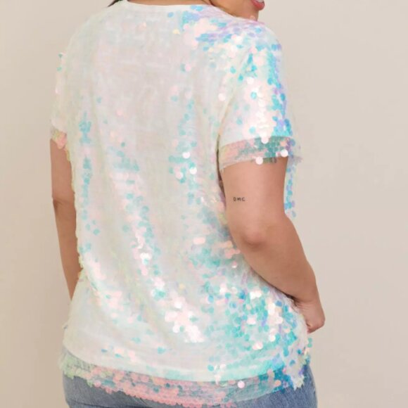 Torrid Abbey Sequin Top - Picture 3 of 13